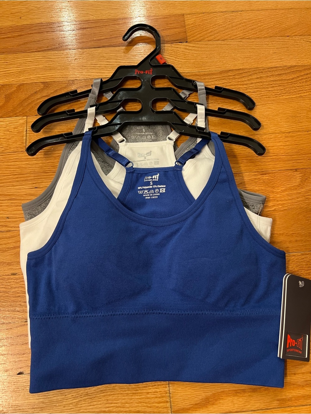 Pro-fit Ribbed Tank Top 3 Pack